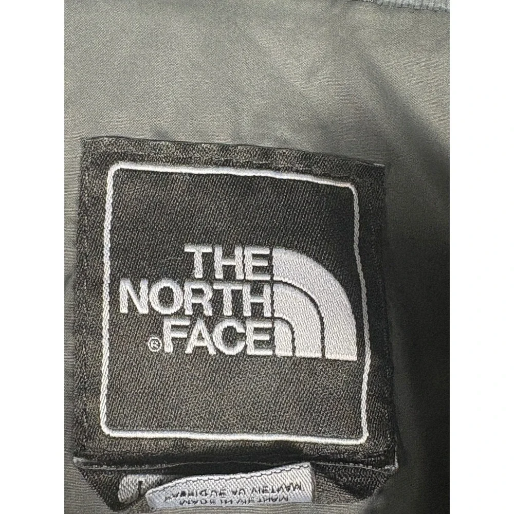 The North Face Mens Gray Primaloft Insulated Puffer Jacket Full Zip Large F10